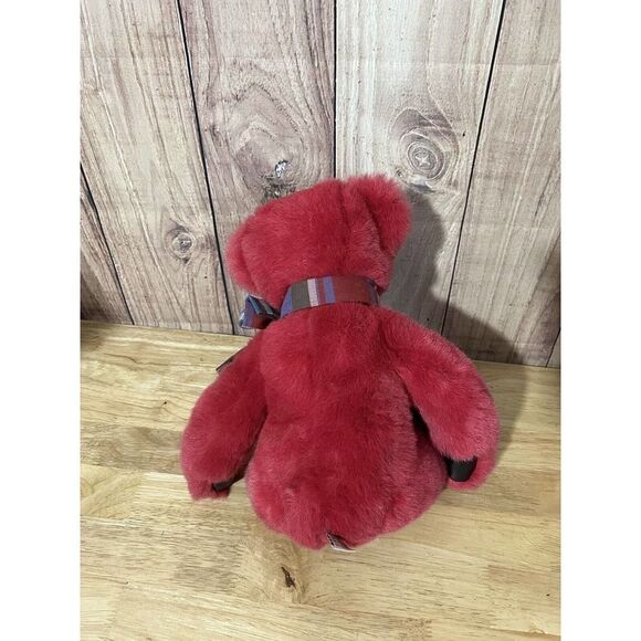 GUND Victoria Secret Magenta Pink Plush Teddy Bear - Picture 4 of 7